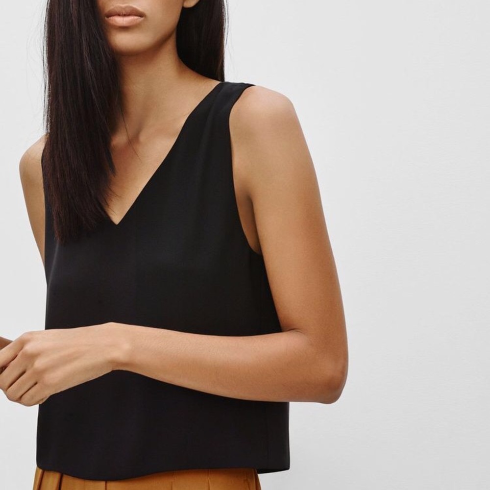 Aritzia Babaton Murphy Blouse, XXS, Black